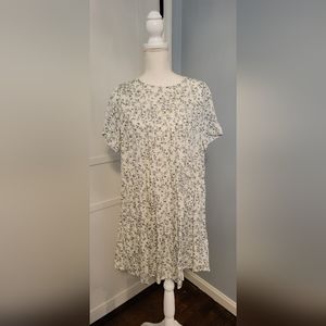 Amasoo Med floral teird dress